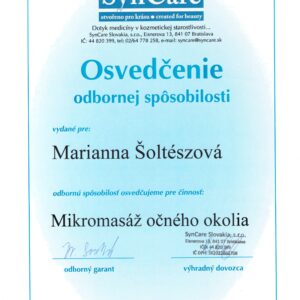 Mikromasaz ocneho okolia