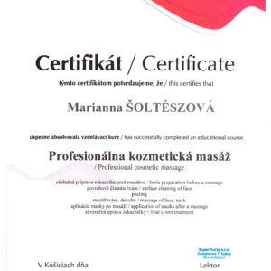 Profesionalna kozmeticka masaz