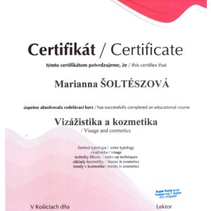 Vizazistika a kozmetika